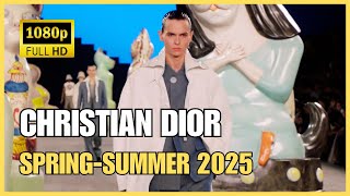 Défilé Dior Homme 👔  PrintempsÉté 2025  Paris Fashion Week 🌟 [upl. by Ennaerb]