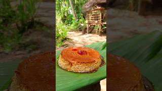 අම්මෝ 😲 මෙකේ රස Caramel pudding pudding dessert tranding villagehutlife [upl. by Olemrac]