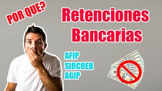 👇 Por que me retienen dinero en el banco 😭  SIRCREB  ARBA  AGIP 🔓 [upl. by Ennaear]