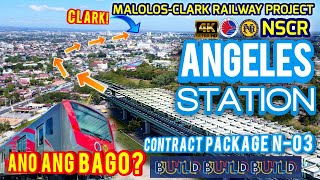 ANO ANG BAGO SA ANGELES STATION  NSCR MCRP PNR Clark Phase 2 [upl. by Annis71]