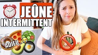 CHALLENGE JEÛNE INTERMITTENT  je ne mange pas 16h chaque jour pendant une semaine [upl. by Franciska]