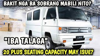 ANG PIANAK SULIT AT PRAKTICAL UTILITY VAN NG MITSUBISHI 15 MAHIT 20 SEATER ANG CAPACITY [upl. by Sholeen]