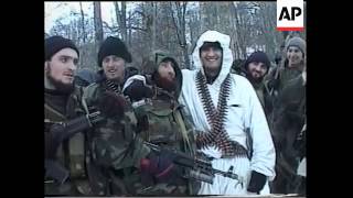 CHECHNYA RUSSIACHECHNYA CONFLICT REBELS [upl. by Alyal671]