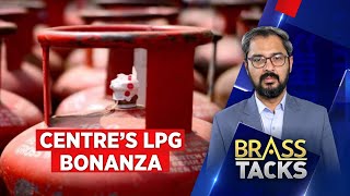 LPG Price News Politics Over LPG Cylinders Reduced Price  BJP  Congress  Ujjwala Yojana News18 [upl. by Eenaej]