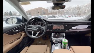 2024 Audi Q8 55 Prestige Interior  Car Conversations [upl. by Tserof192]