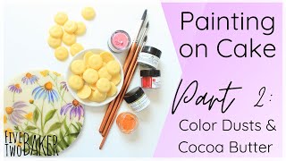 Make your own colored cocoa butter for your chocolate at home [upl. by Savina]