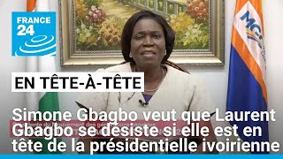 Simone Gbagbo veut que Laurent Gbagbo se désiste si elle est en tête de la présidentielle ivoirienne [upl. by Harobed468]