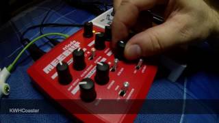 20161026 MeeBlip Triode  Arturia Keystep  Test [upl. by Ayrotal]