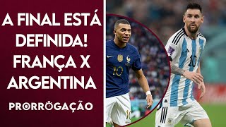 MESSI X MBAPPÉ NA FINAL DA COPA DO MUNDO FRANÇA VENCE MARROCOS E ENFRENTA ARGENTINA  PRORROGAÇÃO [upl. by Tehr]