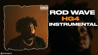 Rod Wave  HG4 Instrumental [upl. by Sucramal]