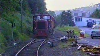 Güterzug bleibt liegen  Elben  Westerwaldbahn 1991 [upl. by Iggie]