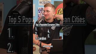 Top 5 Most Populated Cities In Europe Can You Guess Them shorts top5 london europe [upl. by Dody]