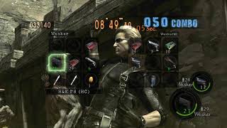 RE5 Mercenaries 1184k AR WR [upl. by Idroj]