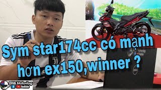 SYM Star SR 170 Có Bóp Cổ WinnerEx150 Như Lời Đồn [upl. by Pegma]