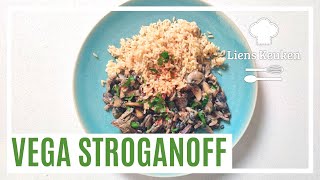 Paddenstoelen Stroganoff  VEGA STROGANOFF  Heerlijk recept uit VEG van Jamie Oliver [upl. by Myrtice]