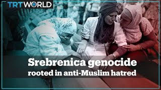 Srebrenica was rooted in antiMuslim hate – Bosnian genocide survivor [upl. by Stochmal]