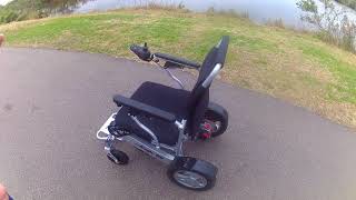 Extended Overview of The Eagle Folding Power Wheelchair [upl. by Llesig93]