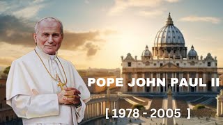 St Pope John Paul II visited to 129 countries during his pontificate  1978  2005 [upl. by Ssirk408]