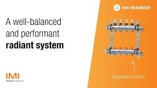 IMI Heimeier  Dynacon Eclipse Radiant Manifold performant and efficient no matter the application [upl. by Afatsom]