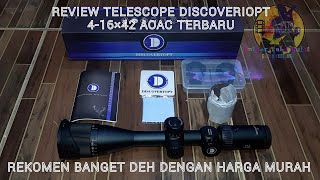 REVIEW TELESCOPE DISCOVERY VTR 4 16×42AOAC TERBARU [upl. by Acirea770]