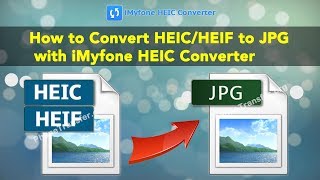 How to Convert HEICHEIF to JPG with iMyfone HEIC Converter [upl. by Bois60]