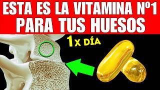 VITAMINA 1 que MEJORA tus HUESOS ¡No Más OSTEOPOROSIS [upl. by Adnuhs]