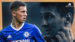 Prime EDEN HAZARD Dribbling was MESSI Level [upl. by Nekial]