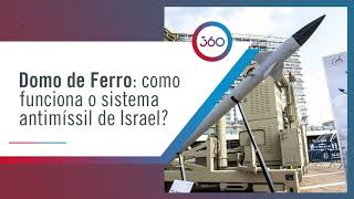 Domo de Ferro como funciona o sistema antimíssil de Israel [upl. by Sisi530]