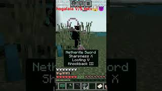 Minecraft hogalala 🆚 setv 💀☠️😈🤯🥵 [upl. by Eelam]