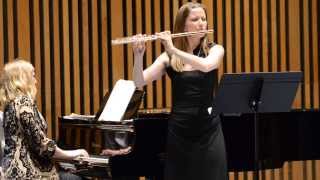 Pierné Flute Sonata 1st movement [upl. by Emina]