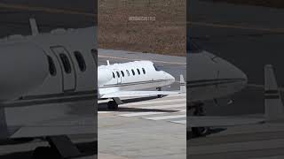 Bombardier Learjet 45 PSDSI no Aeroporto da Pampulha [upl. by Ettedranreb]