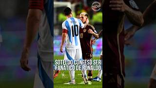 Yeferson Soteldo intento provocar a Leo Messi y es fanático de Cristiano Ronaldo 😱 [upl. by Ardnuhsor841]