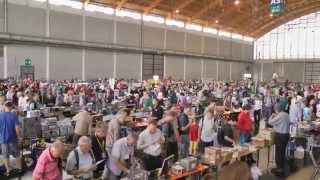 HamRadio Friedrichshafen 2014 par F6CDX en HD 12 BROCANTE [upl. by Leidgam]