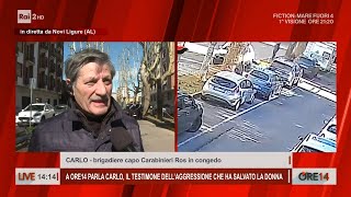 Aggressione di Novi Ligure parla il testimone che ha salvato la donna  Ore 14 del 13032024 [upl. by Disario436]