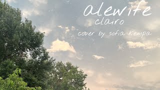 alewife  clairo cover by sofia kempa [upl. by Ameerahs]