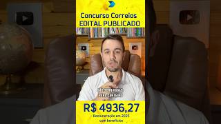 Tudo sobre o Edital dos Correios em menos de 1 minuto concursocorreios [upl. by Oirtemed328]