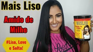 MAIS LISO  AMIDO DE MILHO KANECHOM LISO LEVE E SOLTO [upl. by Winzler211]