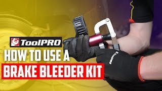 How to use the ToolPRO Brake Bleeding Kit [upl. by Nilahs]