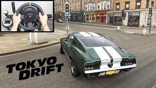 Forza Horizon 4 Drifting Seans Ford Mustang Steering Wheel  Shifter Tokyo Drift Gameplay [upl. by Gadmann381]