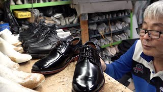 Process of Making Leather Shoes from the Koreas Handmade Shoe Store since 1936 [upl. by Rendrag]