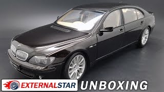 BMW 760Li E66 Individual 118 black Kyosho review [upl. by Odab]