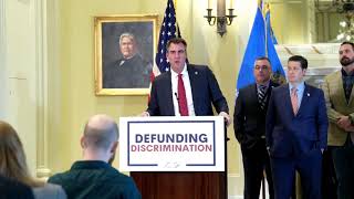 Defunding Discrimination Gov Stitt Takes Aim at DEI [upl. by Mettah]