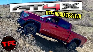 2023 GMC Sierra 1500 AT4X AEV First Dirt Is This the Most Capable OffRoad GMC Sierra Yet [upl. by Yenor]