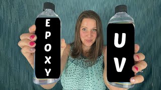 Which is BETTER UV Resin VS Epoxy Resin [upl. by Lenahtan]