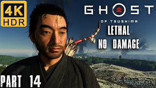 Ghost of Tsushima Walkthrough  Part 14  Lethal No Damage  Act 2 The Ghost of Yarikawa [upl. by Jori3]