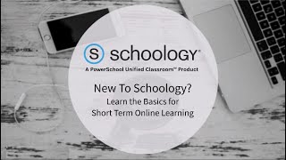 Schoology Student Basics [upl. by Thilde]