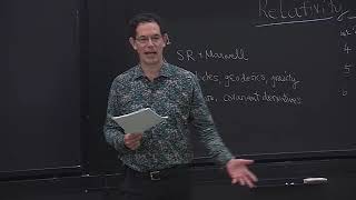 Lecture 1 Maxwells theory in relativistic notations [upl. by Hansel]