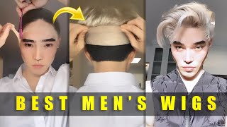 Introducing MoonFiber™ Mens Wigs  BEST MENS WIG TRANSFORMATION TUTORIAL  HOW TO MENS WIG [upl. by Formenti]