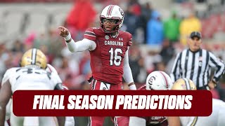 FINAL South Carolina 2024 Season PREDICTIONS [upl. by Alel497]