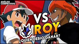 ASH VS ROY ¿GUIÓN  POKEMON VIAJES  ANÁLISIS COMPETITIVO [upl. by Idurt638]